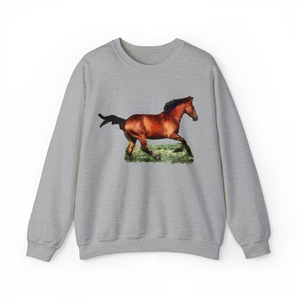 Horse 'Sam' Unisex 50/50 Crewneck Sweatshirt