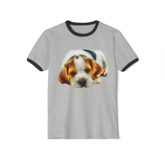 English Foxhound Classic Cotton Ringer T-Shirt