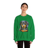 Dachshund 'Doxie #2' Unisex 50/50 Crewneck Sweatshirt