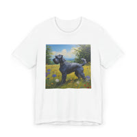 Kerry Blue Terrier Unisex Lightweight Jersey T-Shirt