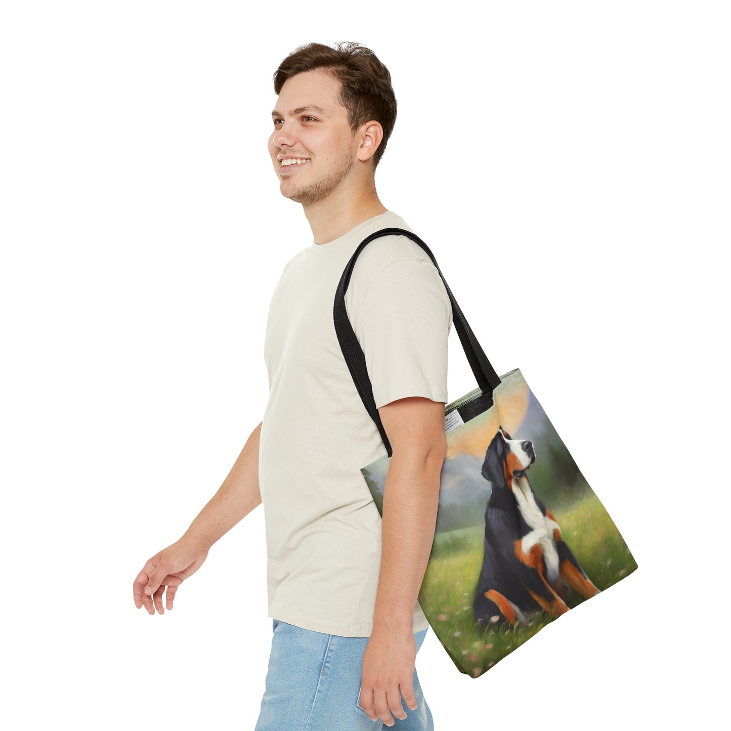 Greater Swiss Mountain Tote Bag