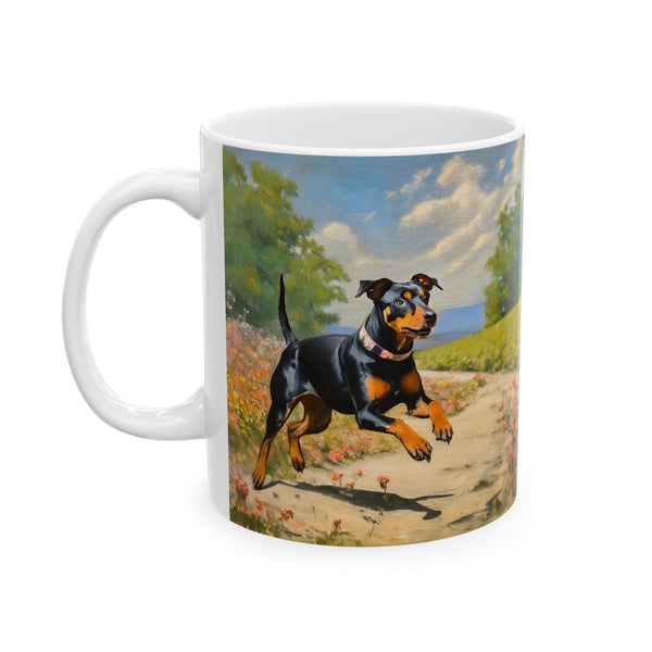 Manchester Terrier Ceramic Mug  - 2 Sizes