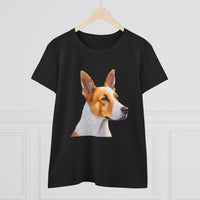 Canaan Dog of Israel Women's Midweight Cotton Tee