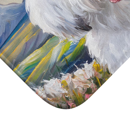 Coton de Tulear Bathroom Rug Mat