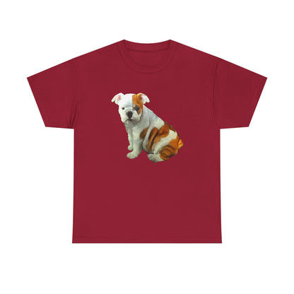 English Bulldog 'Bugsy' Unisex Heavy Cotton Tee