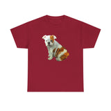 English Bulldog 'Bugsy' Unisex Heavy Cotton Tee
