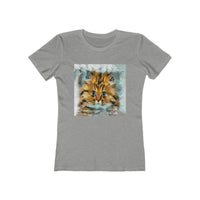 Fat Cat - Women's Slim Fitted Ringspun Cotton T-Shirt