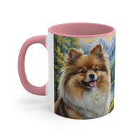 German Spitz 11oz Ceramic Accent Mug
