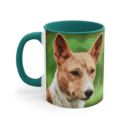 Charming Basenji Accent Coffee Mug, 11oz