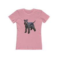 Kerry Blue Terrier - Women's Slim Fitted Ringspun Cotton Tee