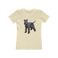 Kerry Blue Terrier - Women's Slim Fitted Ringspun Cotton Tee