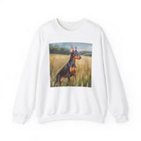 German Pinscher 50/50 Crewneck Sweatshirt