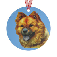 Chow Chow Metal Ornaments