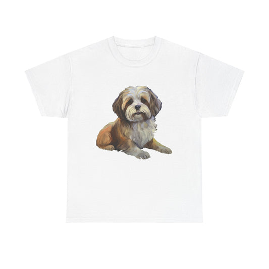 Lhasa Apso - Unisex Heavy Cotton Tee