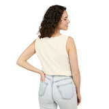 Korean Jindo Unisex Relaxed Fit Garment-Dyed Tank Top
