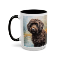 Barbet - Ceramic Accent Coffee Mug  - 2 Sizes