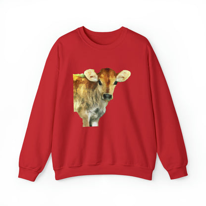 Jersey Calf - Unisex 50/50  Crewneck Sweatshirt
