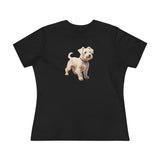 Sealyham Terrier Women's Relaxed Fit Cotton Tee