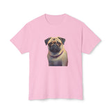 Pug Unisex Pre-shrunk Cotton T-shirt