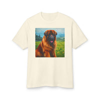 Leonberger Unisex Relaxed Fit Garment Dyed Cotton Tee