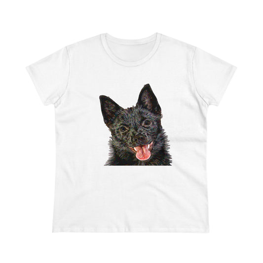 Schipperke Women's Midweight Cotton Tee