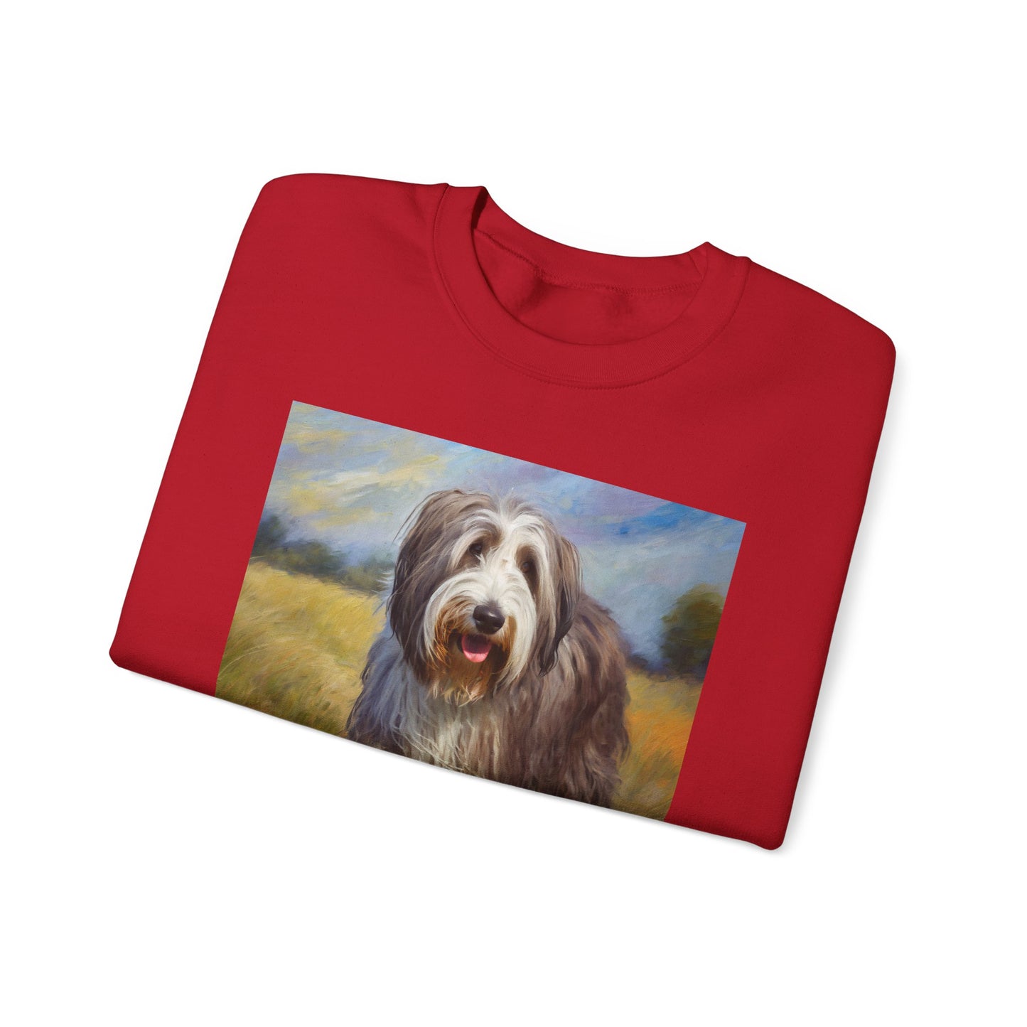 Bearded Collie Charm Crewneck Sweatshirt
