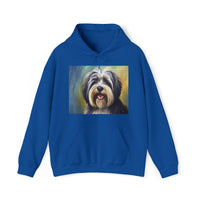 TIbetan Terrier 50/50 Hooded Sweatshirt
