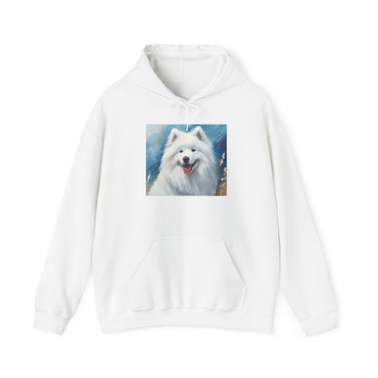Samoyed Unisex 50/50 Hooded Sweatshirt