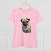 Pug Women's Midweight Cotton Tee