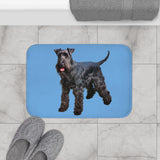 Kerry Blue Terrier Artistic Bathroom Rug Mat