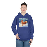 Finnish Spitz - Unisex Fleece Lined Pullover Hoodie Sweatshirt