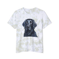 Flat-Coated Retriever Fashion Tie-Dyed T-Shirt