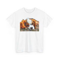 Cavalier King Charles Spaniel Unisex Heavy Cotton Tee