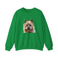 Cairn Terrier   --  Classic 50/50  Crewneck Sweatshirt