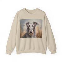 Scottish Deerhound 50/50  Crewneck Sweatshirt