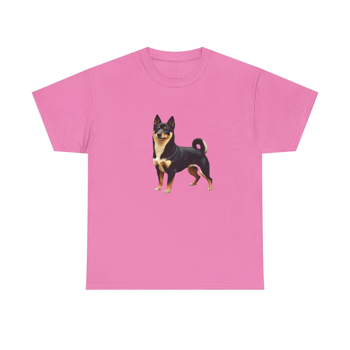 Black & Tan Shiba Inu - Unisex Heavy Cotton Tee