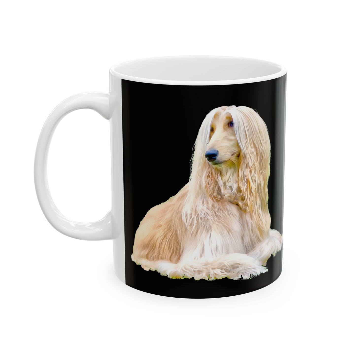 Afghan Hound Elegance Ceramic Mug