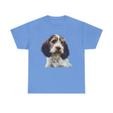 Petit Basset Griffon Unisex Heavy Cotton Tee
