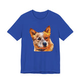 Red Heeler - Australian Cattle Dog Unisex Jersey Short Sleeve Tee