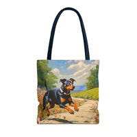 Manchester Terrier - Polyester Tote Bag (AOP)