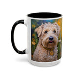 Soft Coated Wheaten Terrier Ceramic Accent Coffee Mug (11, 15oz)