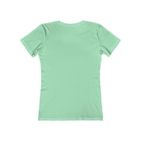 Dachshund 'Simone' - Women's Slim Fit Ringspun Cotton T-Shirt