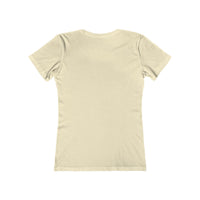 Dachshund 'Simone' - Women's Slim Fit Ringspun Cotton T-Shirt