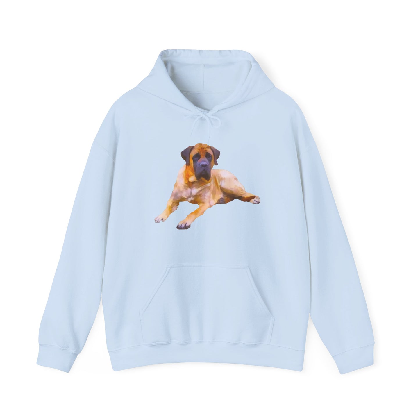 Mastiff 'Muary' Unisex 50/50 Hooded Sweatshirt