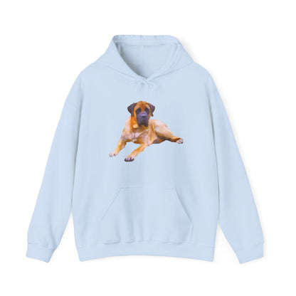 Mastiff 'Muary' Unisex 50/50 Hooded Sweatshirt