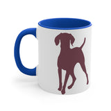 Hungarian Vizsla Ceramic Accent Coffee Mug, 11oz
