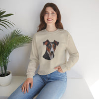 Teddy Roosevelt Terrier Unisex 50/50 Crewneck Sweatshirt