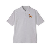 Norrbottenspets - Men's Piqué Polo Shirt