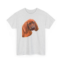 Redbone Coonhound Unisex Heavy Cotton Tee