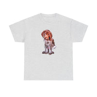 German Short Hair Pointer 'Benny' Unisex Heavy Cotton Tee